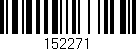 Código de barras (EAN, GTIN, SKU, ISBN): '152271'