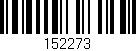 Código de barras (EAN, GTIN, SKU, ISBN): '152273'