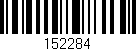 Código de barras (EAN, GTIN, SKU, ISBN): '152284'