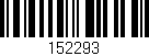 Código de barras (EAN, GTIN, SKU, ISBN): '152293'