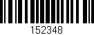 Código de barras (EAN, GTIN, SKU, ISBN): '152348'