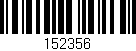 Código de barras (EAN, GTIN, SKU, ISBN): '152356'