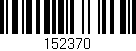 Código de barras (EAN, GTIN, SKU, ISBN): '152370'