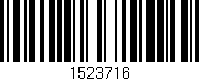 Código de barras (EAN, GTIN, SKU, ISBN): '1523716'