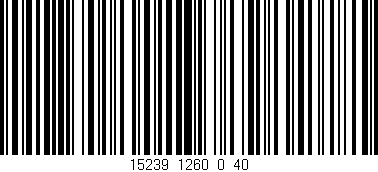 Código de barras (EAN, GTIN, SKU, ISBN): '15239_1260_0_40'