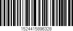 Código de barras (EAN, GTIN, SKU, ISBN): '1524415896328'