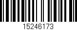 Código de barras (EAN, GTIN, SKU, ISBN): '15246173'
