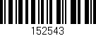 Código de barras (EAN, GTIN, SKU, ISBN): '152543'