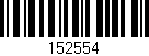 Código de barras (EAN, GTIN, SKU, ISBN): '152554'