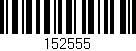 Código de barras (EAN, GTIN, SKU, ISBN): '152555'