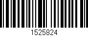 Código de barras (EAN, GTIN, SKU, ISBN): '1525824'