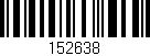 Código de barras (EAN, GTIN, SKU, ISBN): '152638'