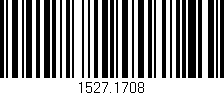 Código de barras (EAN, GTIN, SKU, ISBN): '1527.1708'