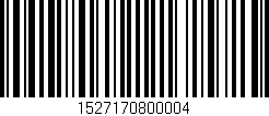 Código de barras (EAN, GTIN, SKU, ISBN): '1527170800004'