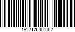 Código de barras (EAN, GTIN, SKU, ISBN): '1527170800007'