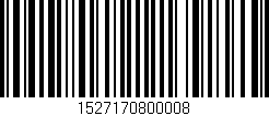 Código de barras (EAN, GTIN, SKU, ISBN): '1527170800008'