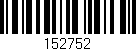 Código de barras (EAN, GTIN, SKU, ISBN): '152752'