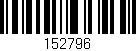 Código de barras (EAN, GTIN, SKU, ISBN): '152796'