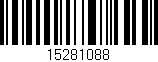 Código de barras (EAN, GTIN, SKU, ISBN): '15281088'
