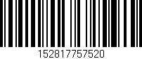 Código de barras (EAN, GTIN, SKU, ISBN): '152817757520'