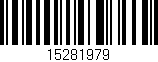 Código de barras (EAN, GTIN, SKU, ISBN): '15281979'