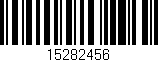 Código de barras (EAN, GTIN, SKU, ISBN): '15282456'