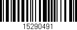 Código de barras (EAN, GTIN, SKU, ISBN): '15290491'
