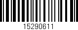 Código de barras (EAN, GTIN, SKU, ISBN): '15290611'