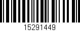 Código de barras (EAN, GTIN, SKU, ISBN): '15291449'