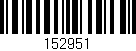 Código de barras (EAN, GTIN, SKU, ISBN): '152951'