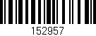 Código de barras (EAN, GTIN, SKU, ISBN): '152957'