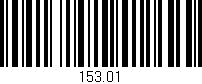 Código de barras (EAN, GTIN, SKU, ISBN): '153.01'