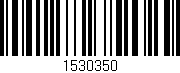 Código de barras (EAN, GTIN, SKU, ISBN): '1530350'