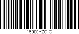 Código de barras (EAN, GTIN, SKU, ISBN): '15308AZC-G'