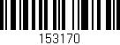 Código de barras (EAN, GTIN, SKU, ISBN): '153170'
