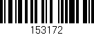 Código de barras (EAN, GTIN, SKU, ISBN): '153172'