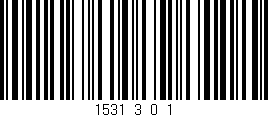 Código de barras (EAN, GTIN, SKU, ISBN): '1531_3_0_1'