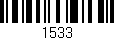 Código de barras (EAN, GTIN, SKU, ISBN): '1533'