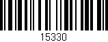 Código de barras (EAN, GTIN, SKU, ISBN): '15330'