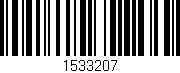 Código de barras (EAN, GTIN, SKU, ISBN): '1533207'