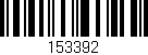 Código de barras (EAN, GTIN, SKU, ISBN): '153392'
