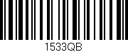 Código de barras (EAN, GTIN, SKU, ISBN): '1533QB'