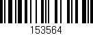 Código de barras (EAN, GTIN, SKU, ISBN): '153564'