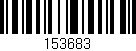 Código de barras (EAN, GTIN, SKU, ISBN): '153683'