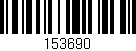Código de barras (EAN, GTIN, SKU, ISBN): '153690'