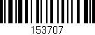 Código de barras (EAN, GTIN, SKU, ISBN): '153707'