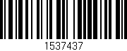 Código de barras (EAN, GTIN, SKU, ISBN): '1537437'