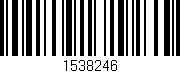 Código de barras (EAN, GTIN, SKU, ISBN): '1538246'