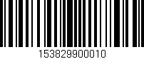 Código de barras (EAN, GTIN, SKU, ISBN): '153829900010'