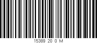 Código de barras (EAN, GTIN, SKU, ISBN): '15389_20_0_M'